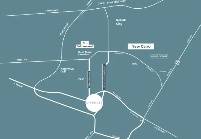 ديستريكت 5 القاهرة الجديدة (19839)20+ District 5 New Cairo 11 موقع-كمبوند-ديستريكت-5-القاهرة-الجديدة