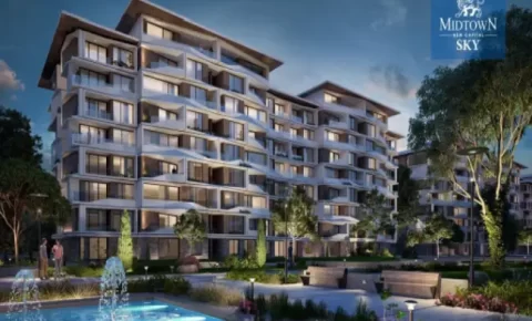 كمبوند ميدتاون سكاى العاصمة الادارية (19839)20+ Midtown sky New Capital