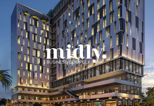 مول ميدلي بيزنس كومبلكس العاصمة الادارية الجديدة Midly Business Complex New Capital سداد على 10 سنوات
