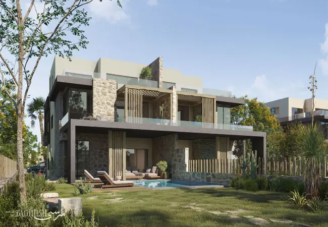 فلل-للبيع-في-قرية-مرسى-باغوش-الساحل-الشمالي