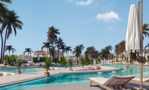 قرية هاسيندا بلو راس الحكمة الساحل الشمالي (19839) Hacienda Blue Ras El Hekma من بالم هيلز