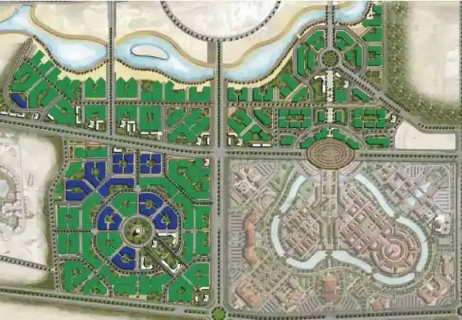 آخر تطور في الحي اللاتيني العلمين 19839 latin district new alamein 20 تصميم-مشروع-الحي-اللاتيني-العلمين