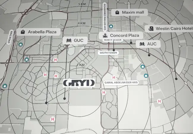 The-Gryd-New-Cairo-Location