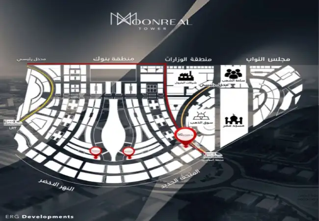 موقع-مونوريل-تاور-العاصمة-الادارية