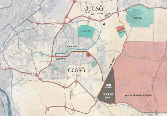 كمبوند اكاسا الما التجمع السادس (19839)20+ Acasa Alma New Cairo 6 موقع-كمبوند-اكاسا-الما-التجمع-السادس
