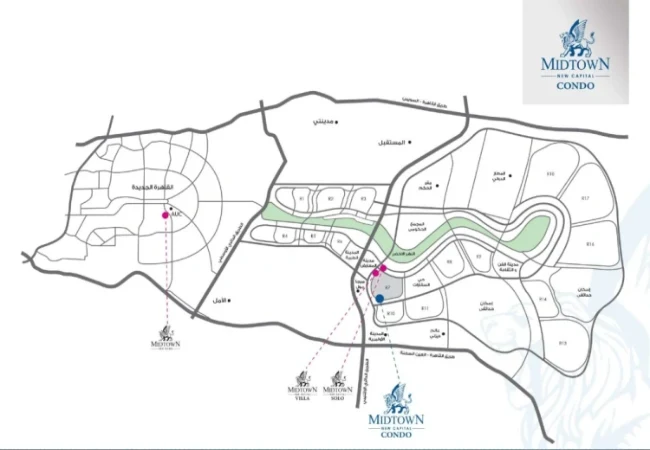 موقع-ميدتاون-كوندو-العاصمه-الاداريه