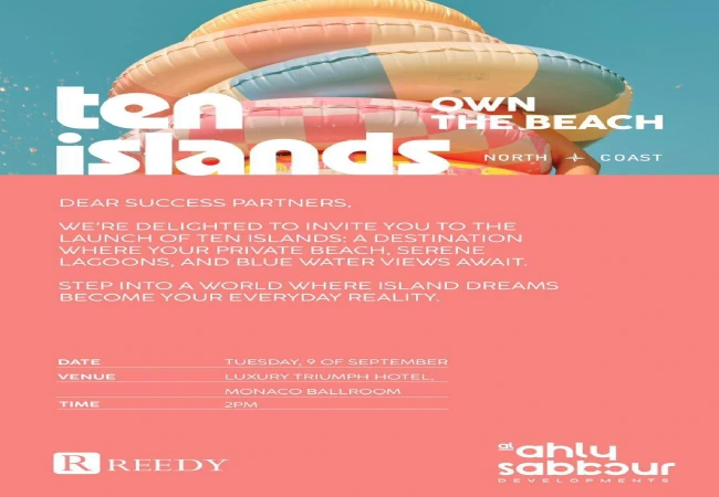 إطلاق مشروع Ten Islands في رأس الحكمة: شراكة استراتيجية بين الأهلي صبور و الريدي جروب 5 ten-islands-ras-el-hekma