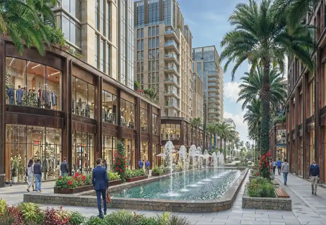 موقع-ابراج-ذا سباين-طلعت-مصطفي-The-Spine-New-Cairo-location