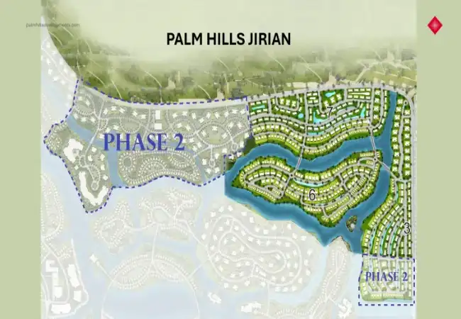 Palm-Hills-Jurian-ماستر-بلان-مشروع-جريان-بالم-هيلز-الشيخ-زايد 