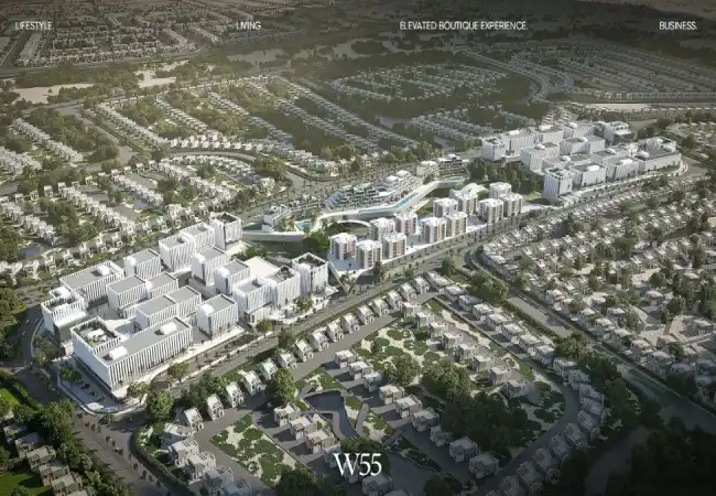 شرح-مشروع-W55-واتر-واي-القاهره-الجديده-waterway