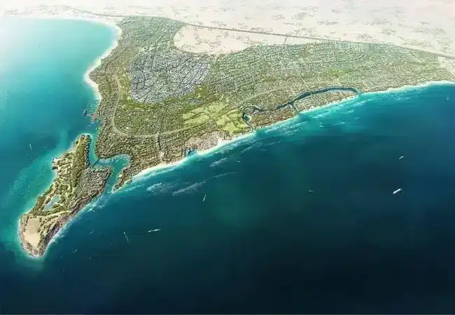 خريطة-راس-الحكمة-الساحل-الشمالي
