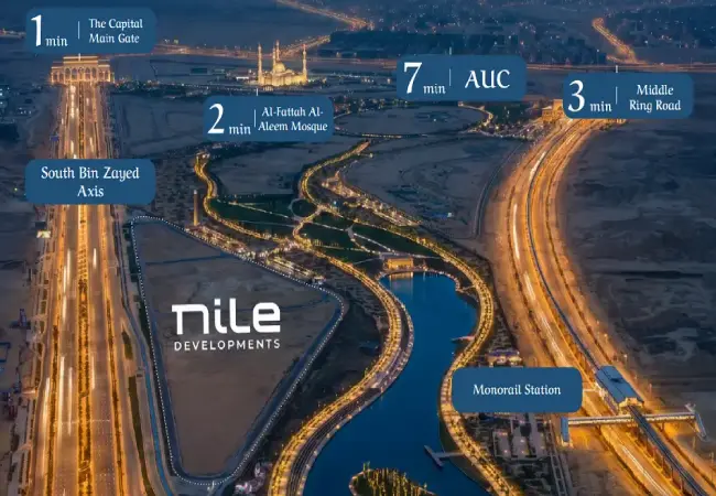 كمبوند ريفر ديستريكت العاصمة الادارية (19839)20+ COMPOUND RIVER DISTRICT 18 تصميم-كمبوند-ريفر-ديستريكت-العاصمة-الادارية
